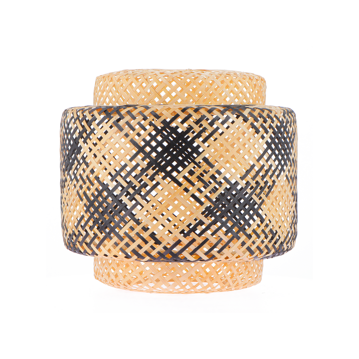 Abat-jour Tao Bambou et noir