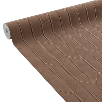 Papier peint intissé Darron Chocolat