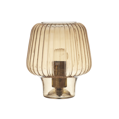 Lampe à poser Holeo Ambré