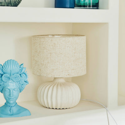 Lampe à poser Mathilde Blanc