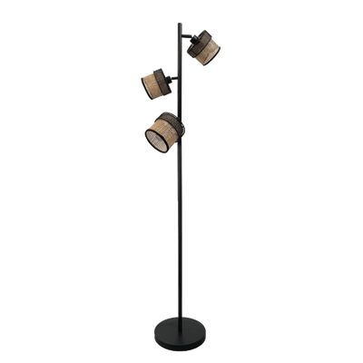 Lampadaire Clayton Rotin
