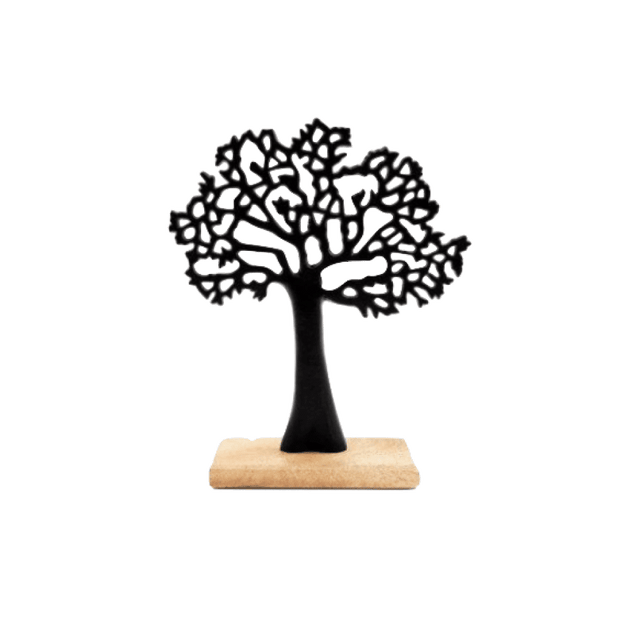 Figurine LIFE TREE coloris noir