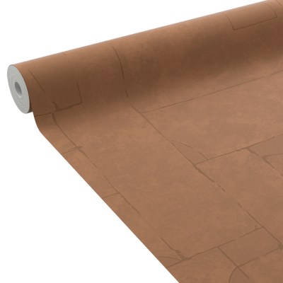 4MURS Papier peint intissé Clay Argile rouge