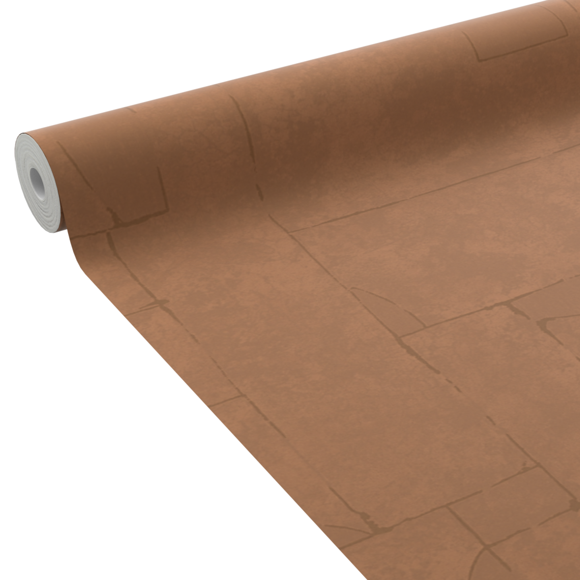 4MURS Papier peint intissé Clay Argile rouge