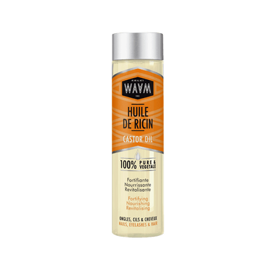 WAAM Huile corps et visage Huile de ricin Transparent 75ML