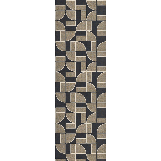 4MURS Papier peint intissé TAHO coloris noir