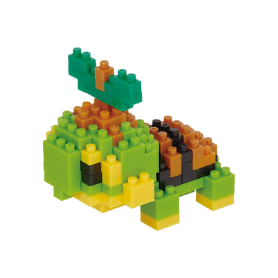 NANOBLOCK Jeu de construction Tortipouss Vert