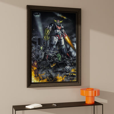 Tableau Granger war machine Noir