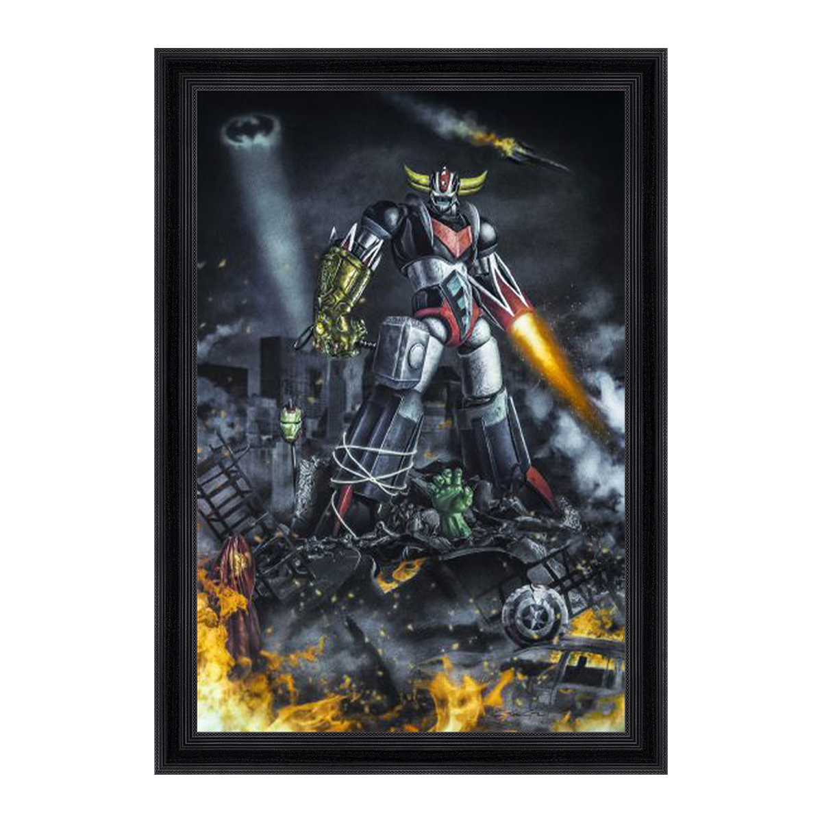 Tableau Granger war machine Noir