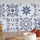 D-C-FIX Revêtement décoratif adhésif Mini wall tiles jamila blue Bleu