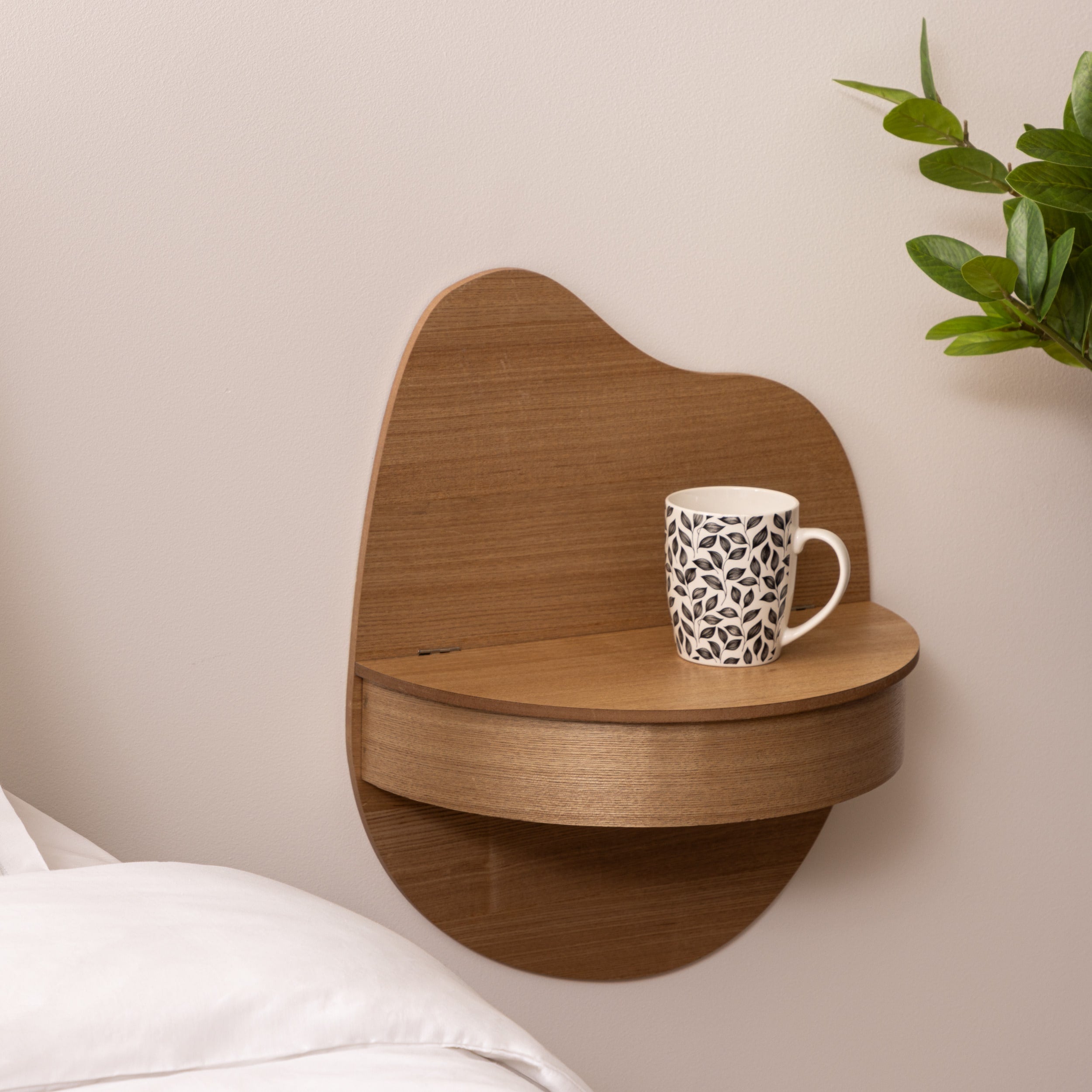 ATMOSPHERA Etagère murale en bois Oly Beige