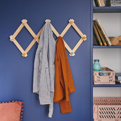 Patère Accordeon Beige