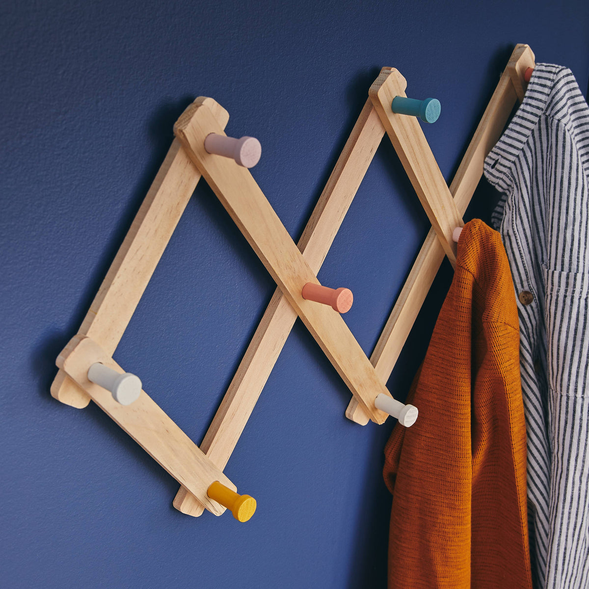 Patère Accordeon Beige