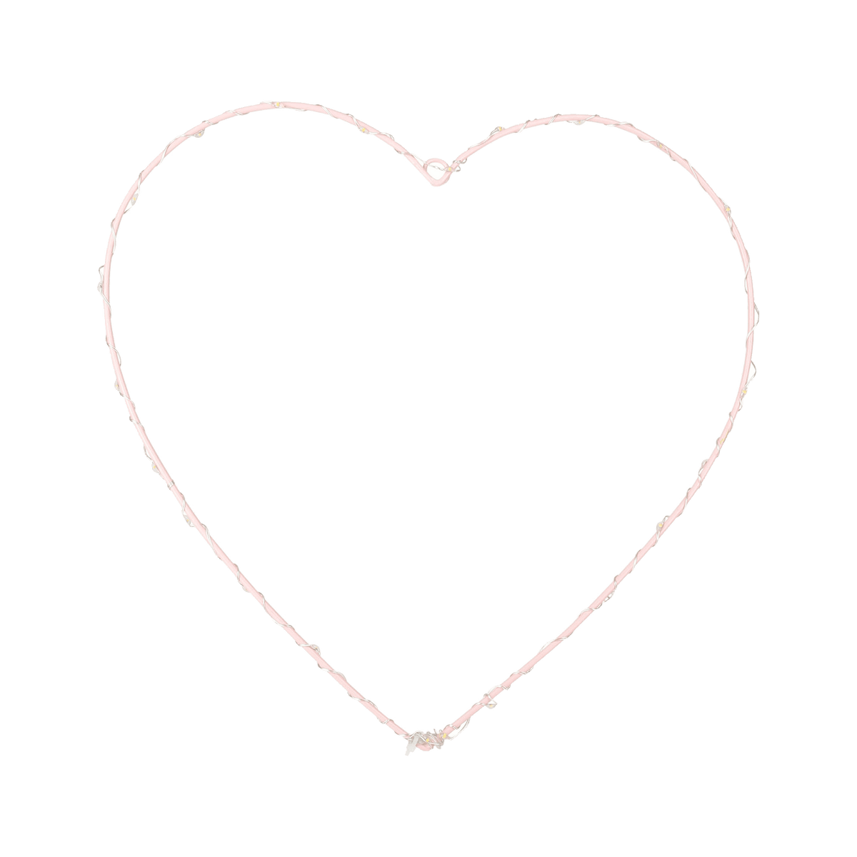 Déco murale Coeur Rose