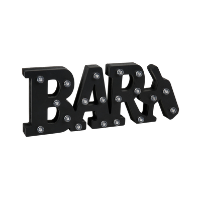 Déco murale métal Bar Noir