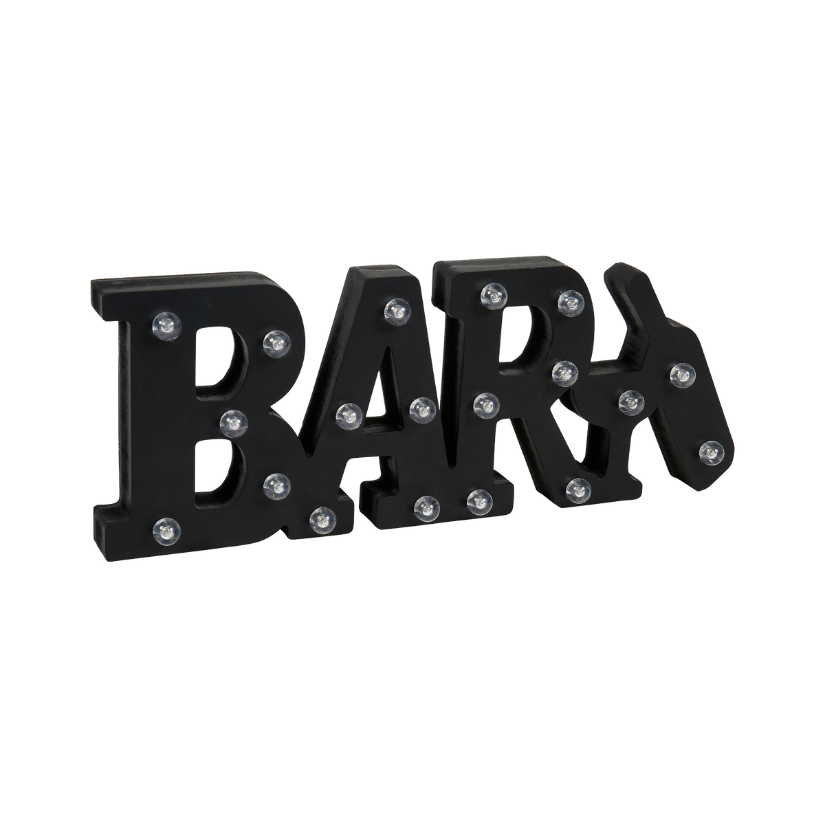 Déco murale métal Bar Noir