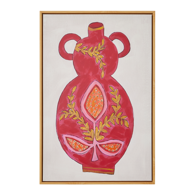 Tableau GRANADA coloris BLANC / ROSE