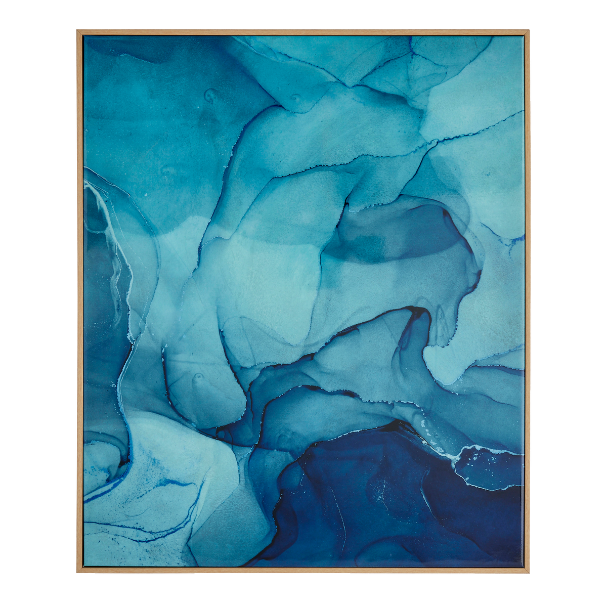 4MURS Toile imprimée Glossy Bleu