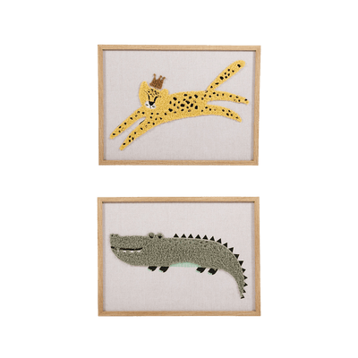 Toile encadrée Savane Beige