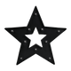 Objet lumineux Star Noir