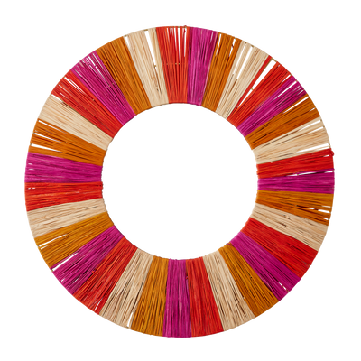 Miroir Rio Rose, orange, beige