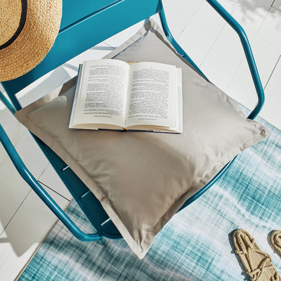 Coussin Rya Gris perle