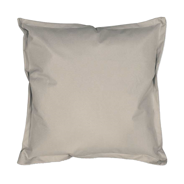 Coussin RYA coloris gris perle 50 x 50 cm