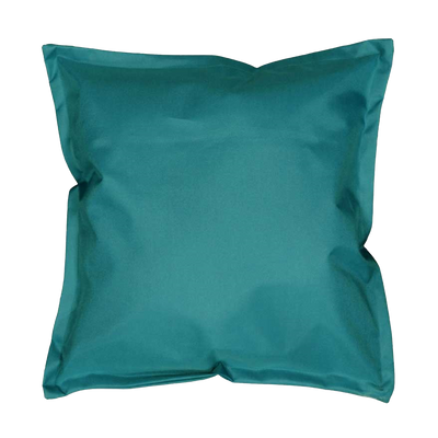 Coussin Rya Bleu turquoise