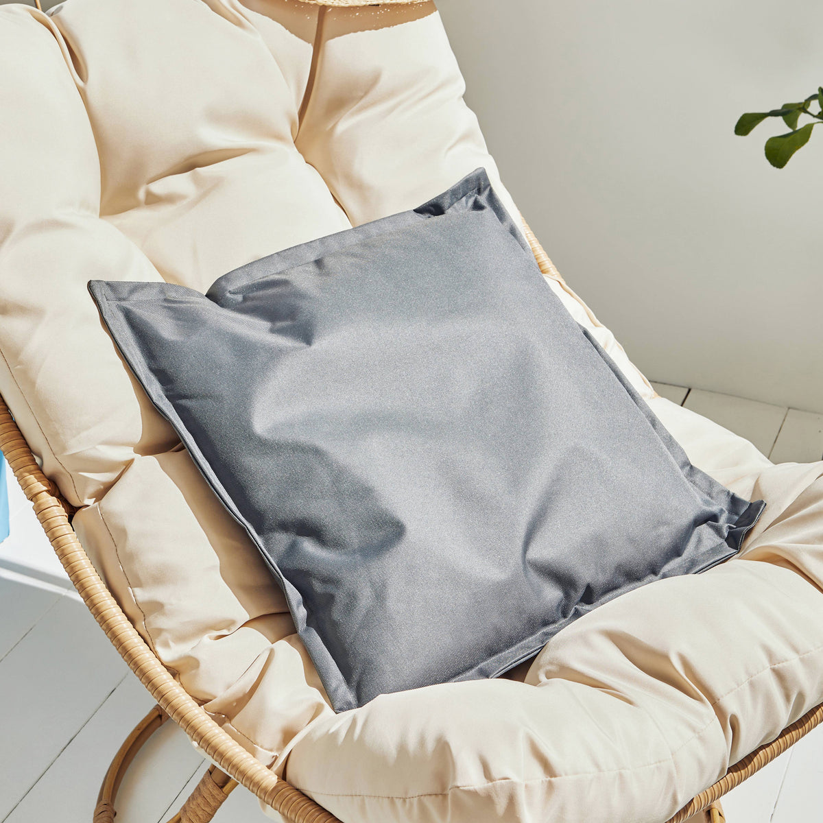 Coussin Rya Gris