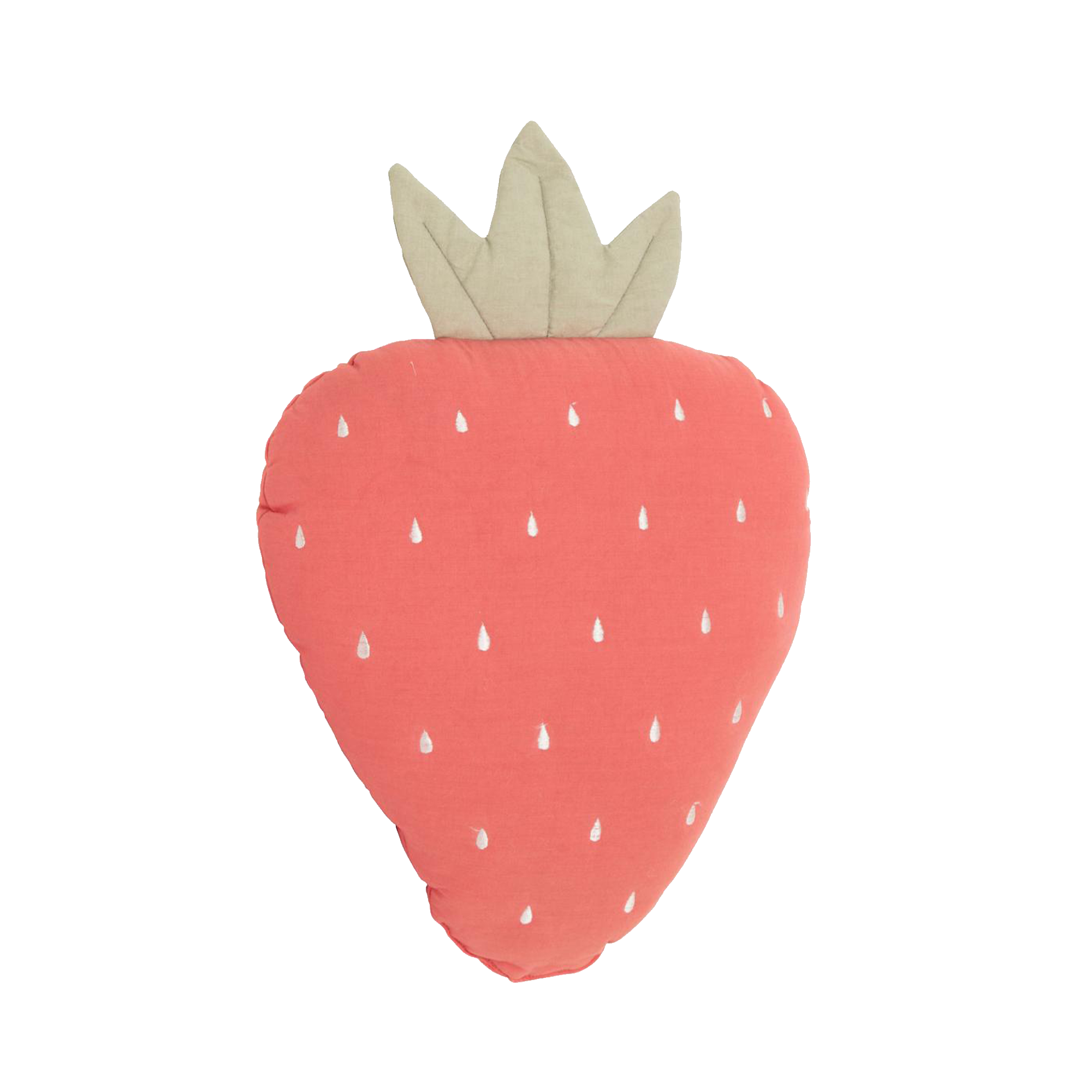 Coussin Charlotte Rose nacarat