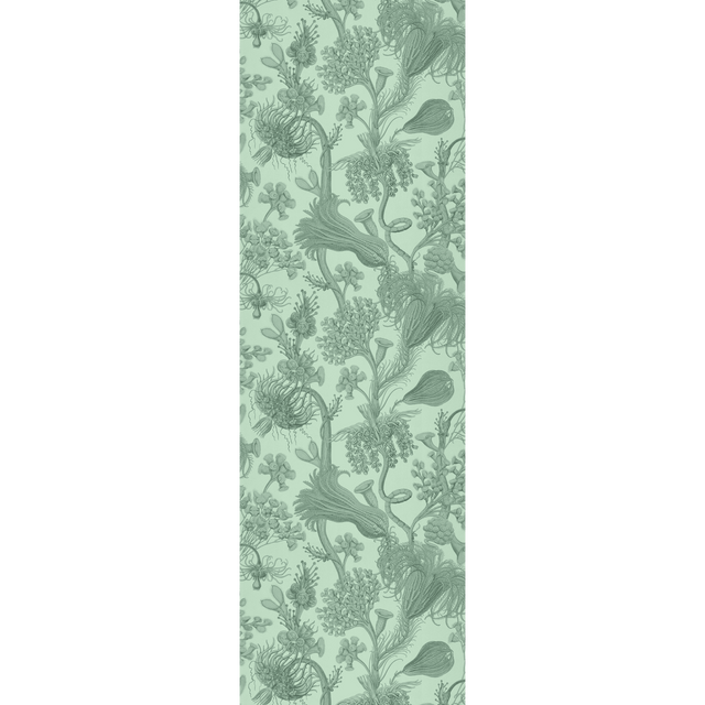 4MURS Papier peint intissé CYRIAC coloris bleu givré