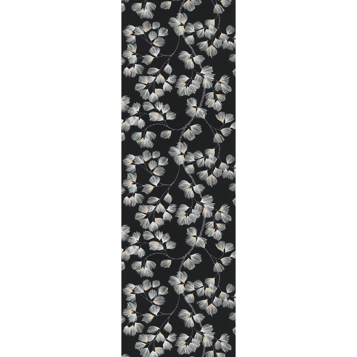 Papier peint intissé Albizia Noir