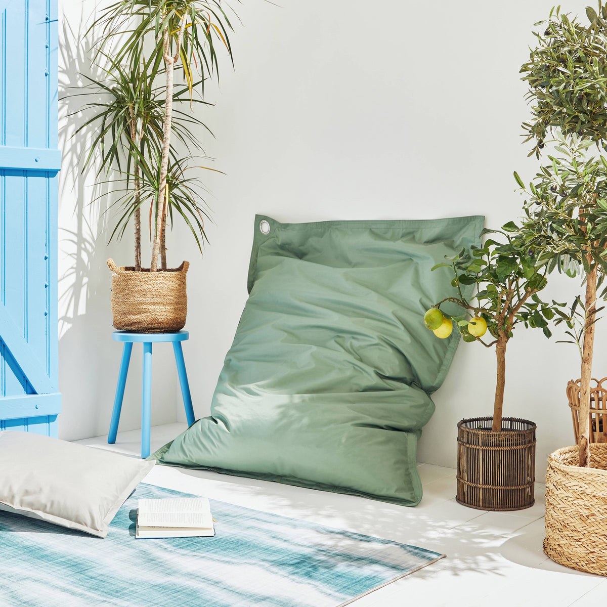 Pouf Belize Vert sauge