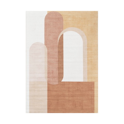 Tapis extérieur Sunset Terre cuite