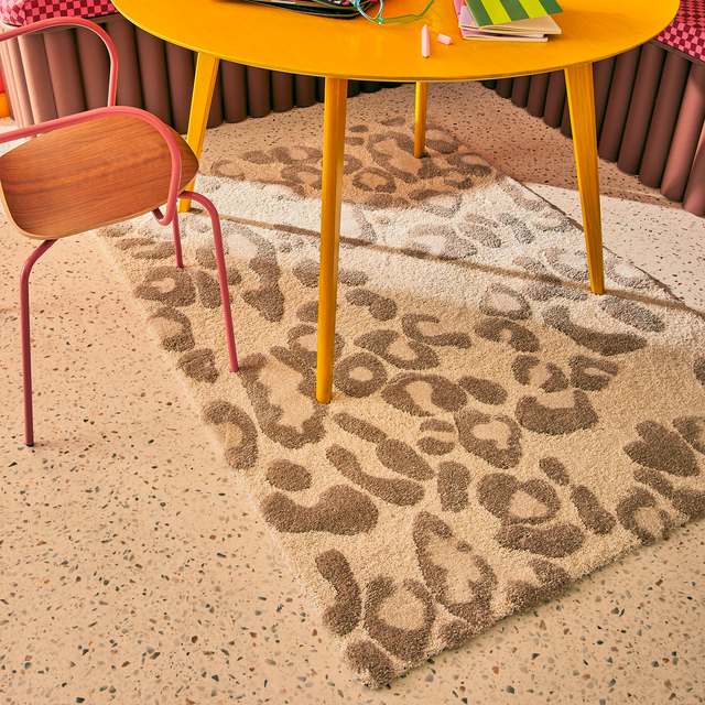 Tapis NAO coloris ivoire 120 x 170 cm