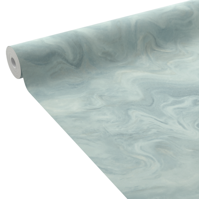 4MURS Papier peint intissé AZALÉ coloris bleu océan