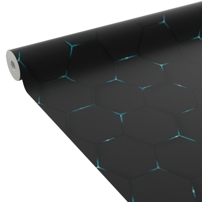 4MURS Papier peint intissé Olen Noir