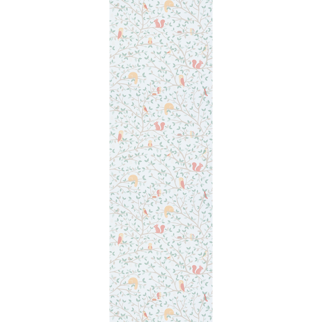 4MURS Papier peint intissé FOREST LAND coloris blanc