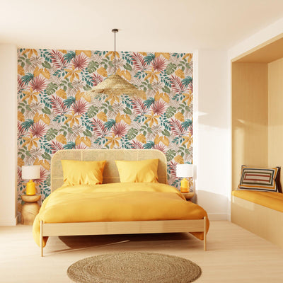 4MURS Papier peint intissé Lindora Multicolore