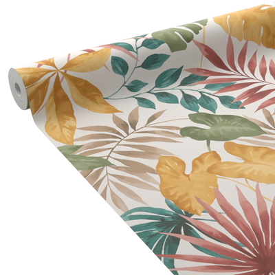 4MURS Papier peint intissé Lindora Multicolore