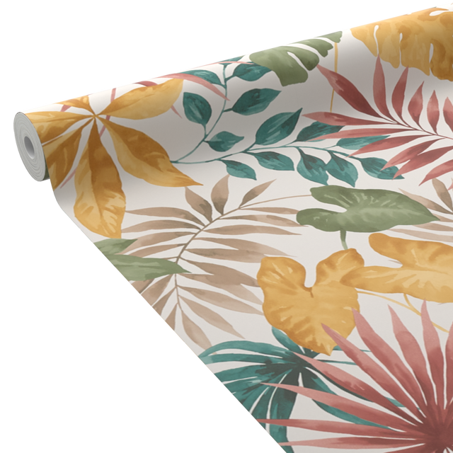 4MURS Papier peint intissé LINDORA coloris multicolore