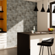 Papier peint adhésif Cimene Gris beton