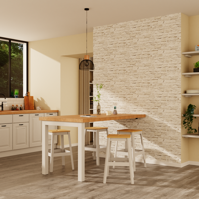 Papier peint adhésif Steen Beige sable