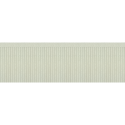 4MURS Papier peint intissé Soubassement tasseaux Blanc grisé