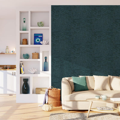 Papier peint intissé Clifford Bleu