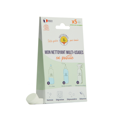 ANOTHERWAY Produit d'entretien Nettoyant multi-usages pastilles Blanc 25G