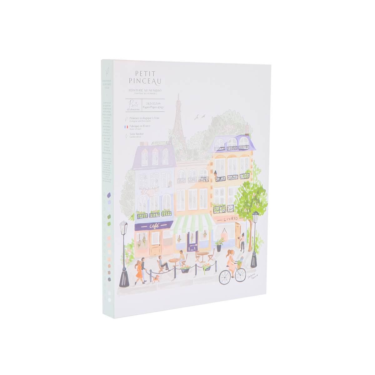 LA PETITE ÉPICERIE Peinture par numéros Paris Multicolore