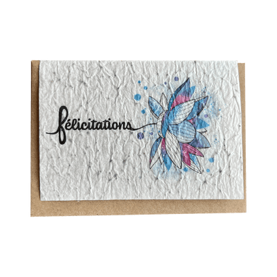 LES CARTES DE LULU Carte Félicitations Multicolore