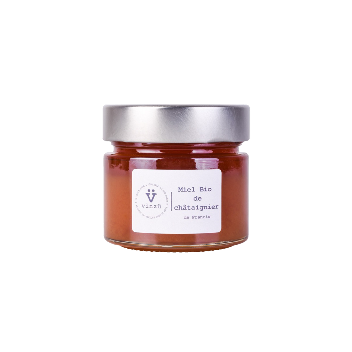 VINZÜ Miel Chataignier bio du périgord 250G