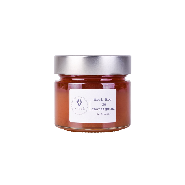 VINZÜ Miel CHATAIGNIER BIO DU PÉRIGORD